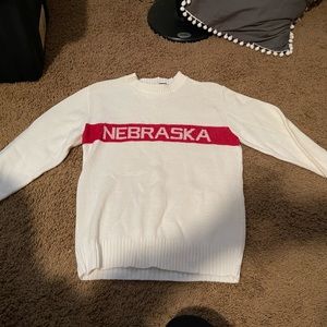 Throwback Nebraska Sweater